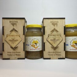 ブータン産はちみつ Pure Happy Honey 275gセット（ホワイトクローバー＆そばの花）